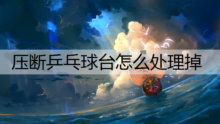 压断乒乓球台怎么处理掉