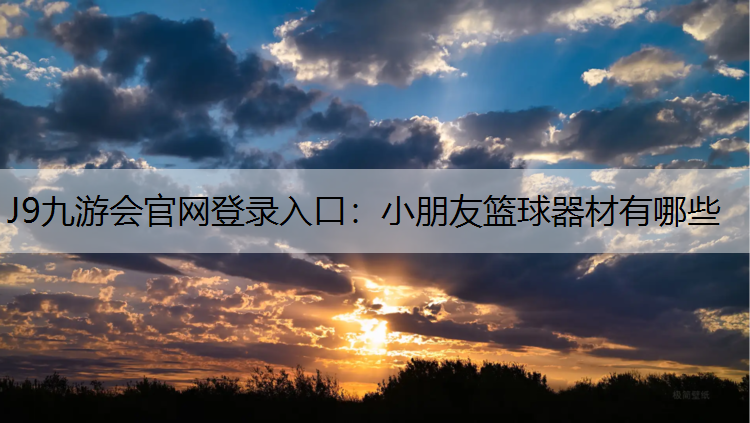 J9九游会官网登录入口：小朋友篮球器材有哪些