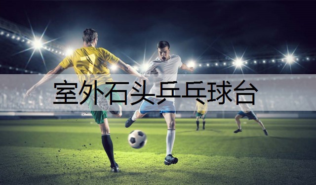 室外石头乒乓球台